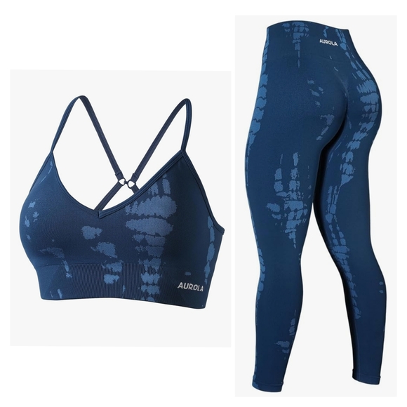 Aurola Serpent Sports Bra and Leggings Set - Picture 1 of 2